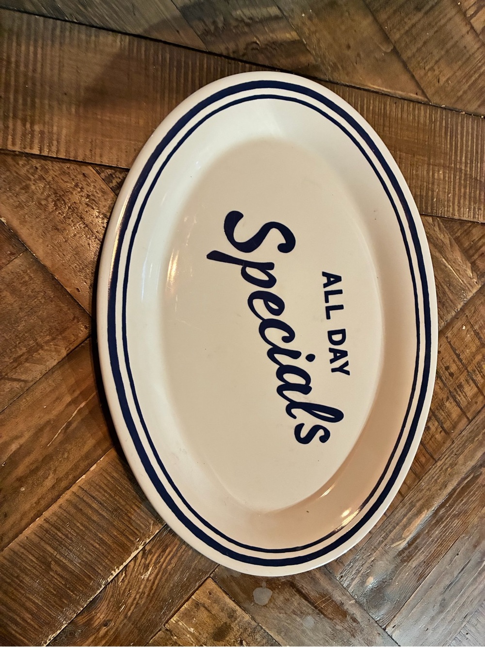 Platter from Kate Spade Orders up Lenox set